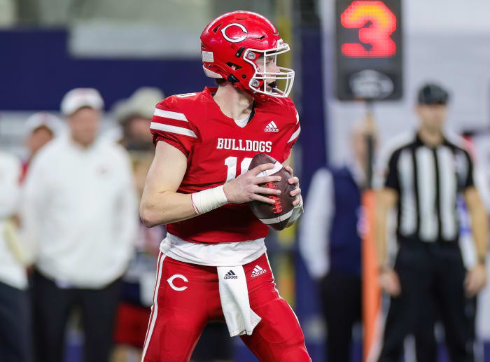 Connor Cuff, Carthage senior quarterback.